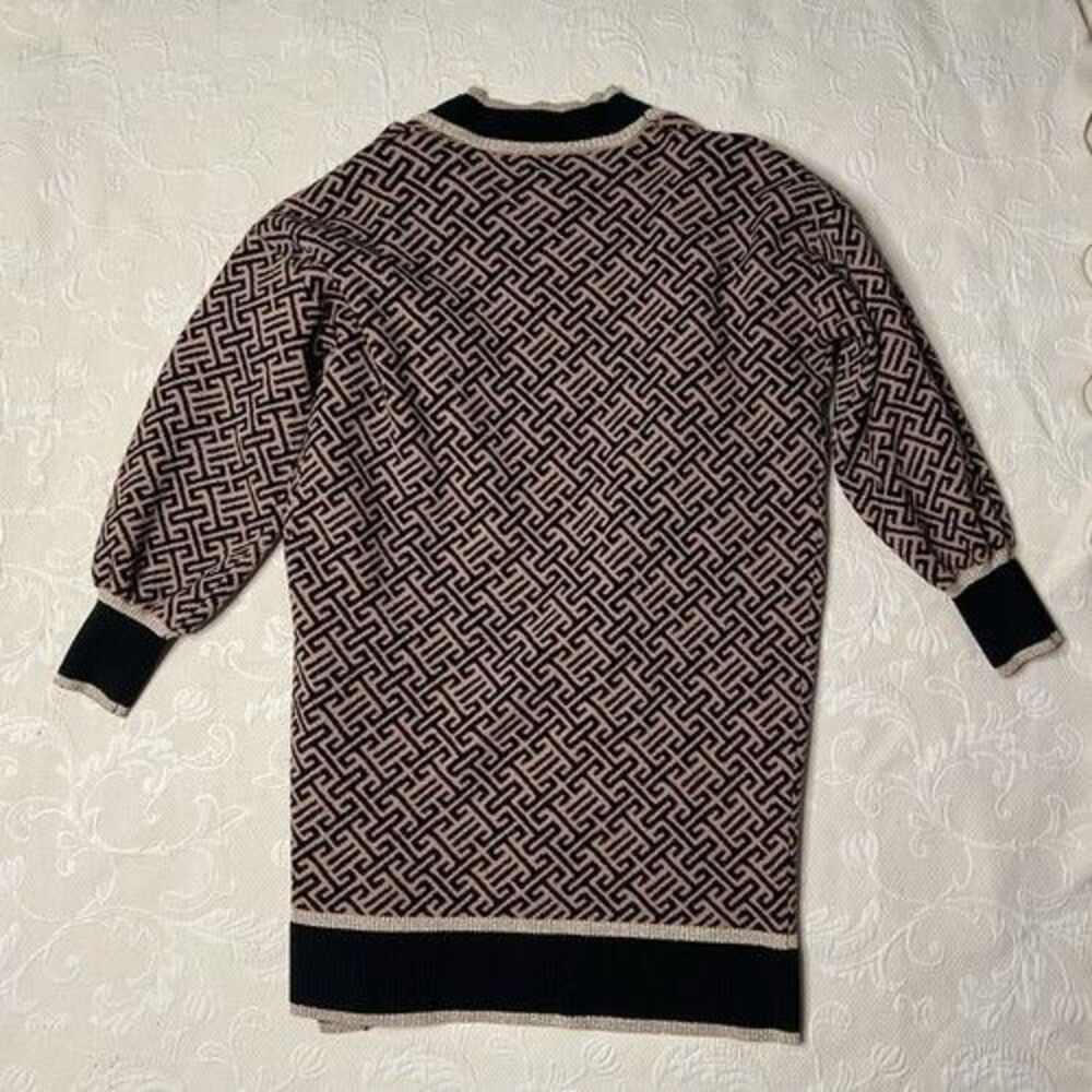 River Island Geo Pattern Open Front Cardigan Wome… - image 6